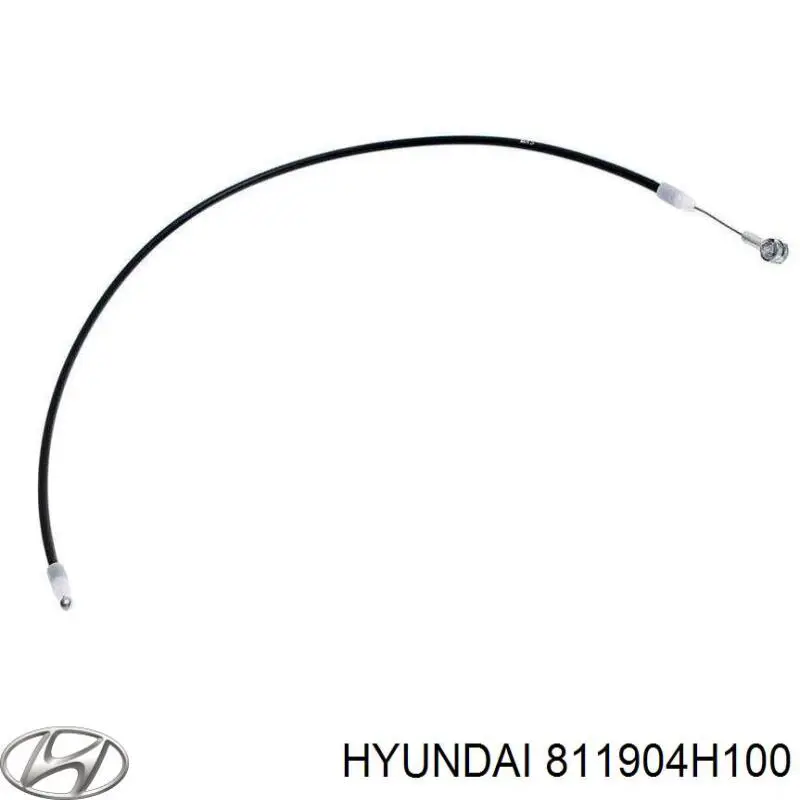  Tirador del cable del capó delantero para Hyundai H-1 STAREX TQ