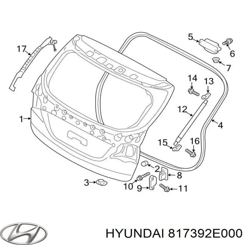 817392E000 Hyundai/Kia 