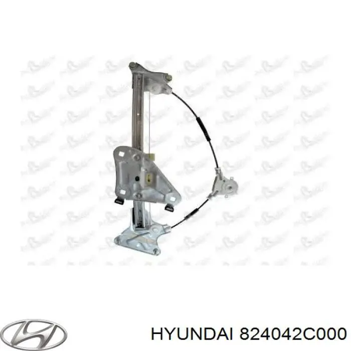  Mecanismo de elevalunas, puerta delantera derecha para Hyundai Coupe 2 