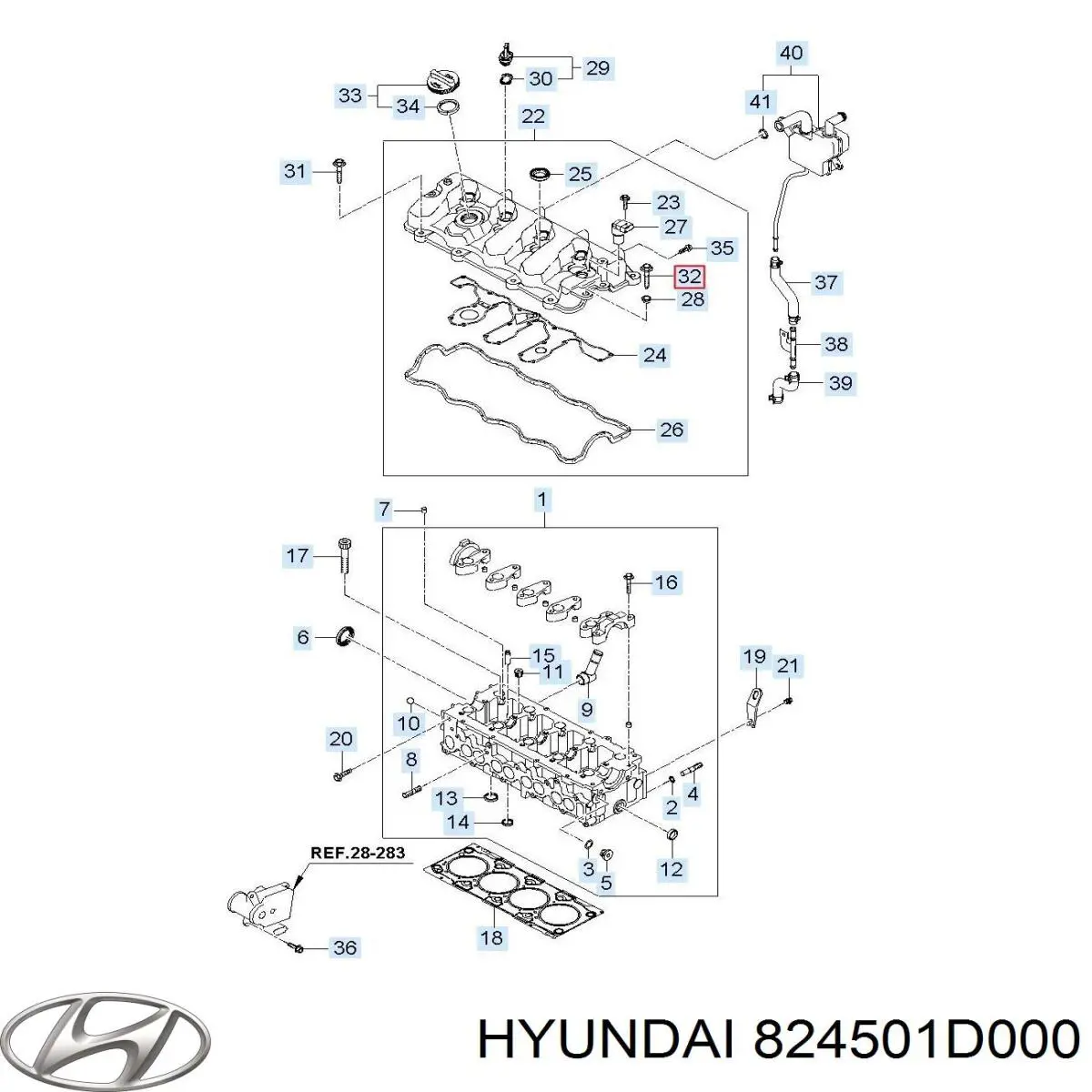  Motor eléctrico, elevalunas, puerta delantera izquierda para KIA Carens FG