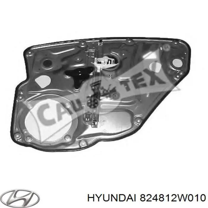  Mecanismo de elevalunas, puerta delantera derecha para Hyundai Santa Fe 3 