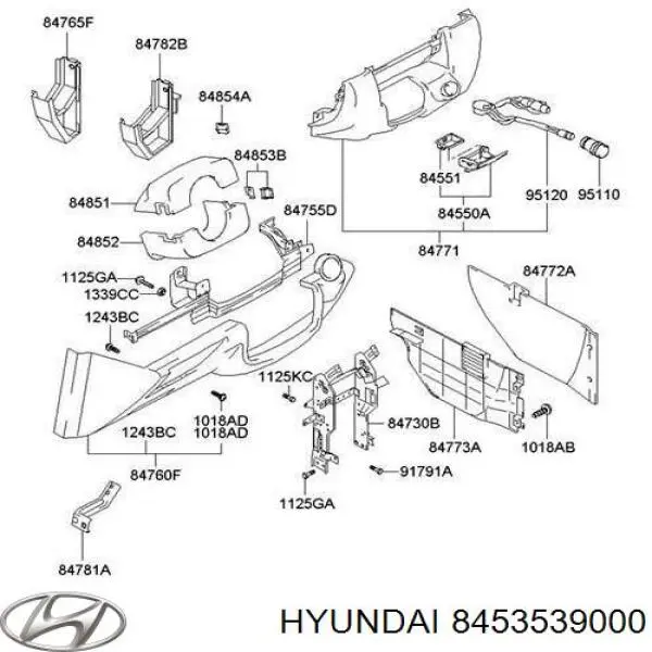 8453539000 Hyundai/Kia 