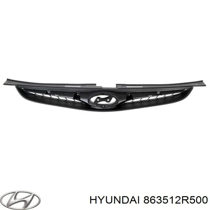 863512R500 Hyundai/Kia panal de radiador