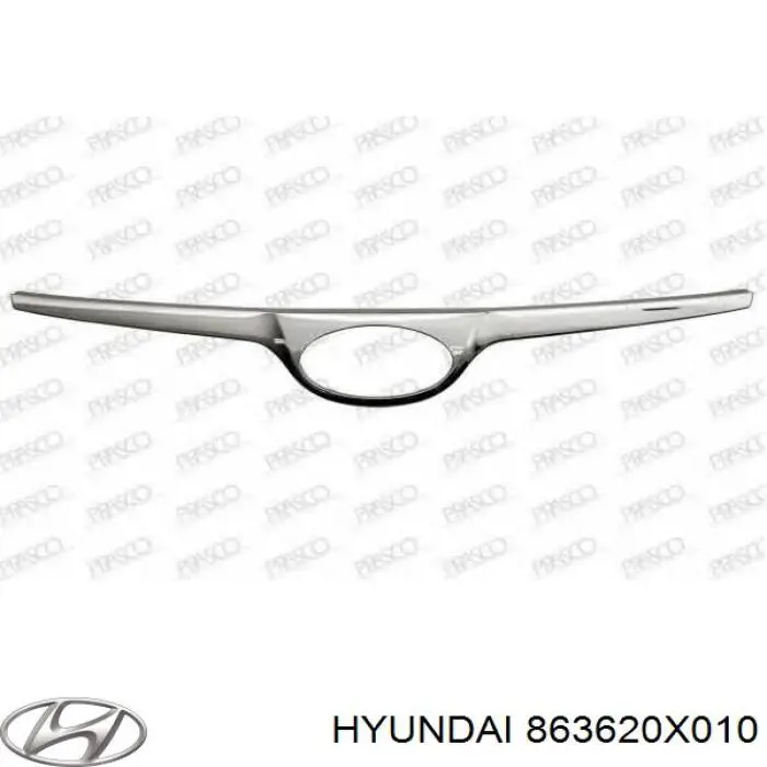 863620X010 Hyundai/Kia panal de radiador