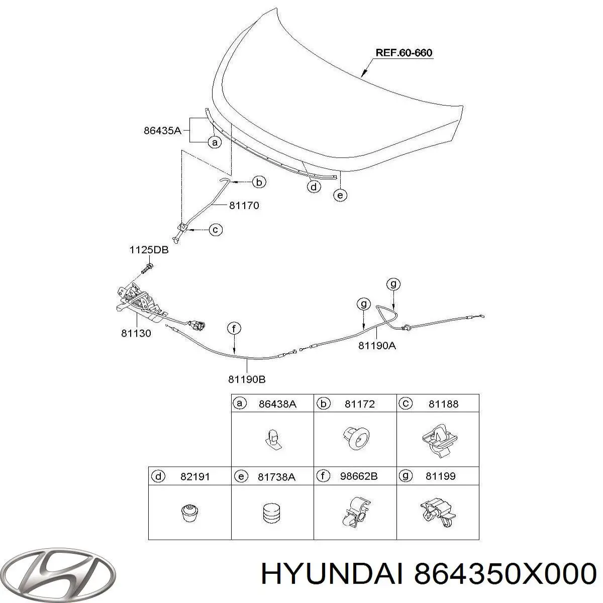  Sello Del Capo para Hyundai I10 PA