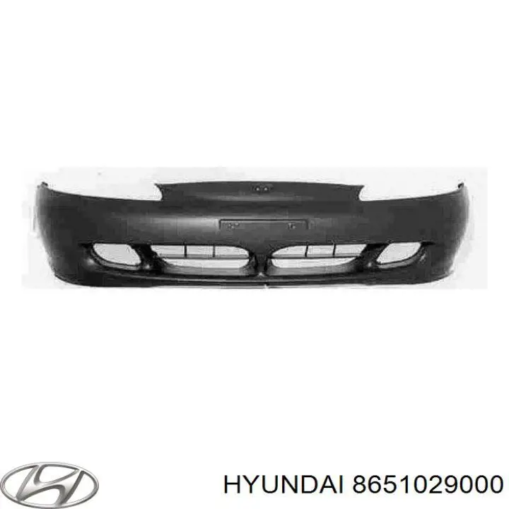 8651029000 Hyundai/Kia parachoques delantero