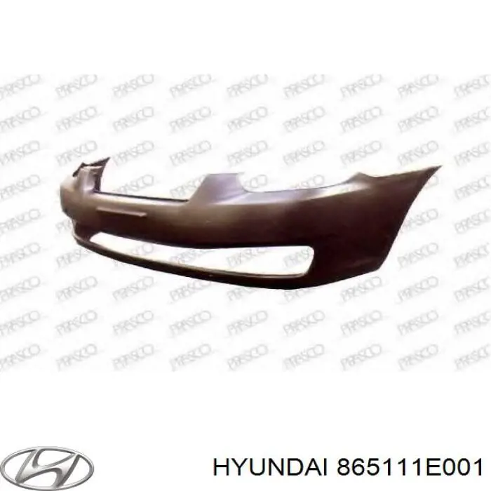 865111E001 Hyundai/Kia parachoques delantero