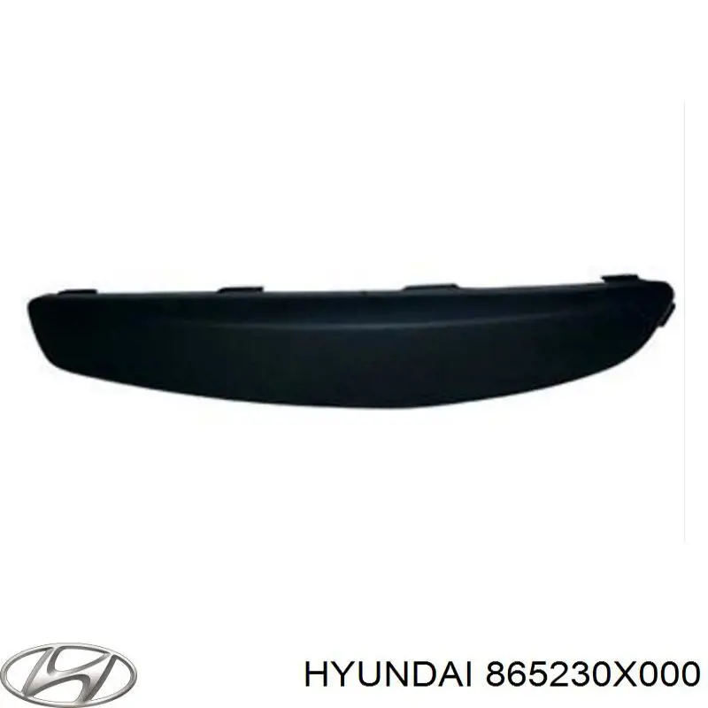  Moldura de parachoques delantero izquierdo para Hyundai I10 PA