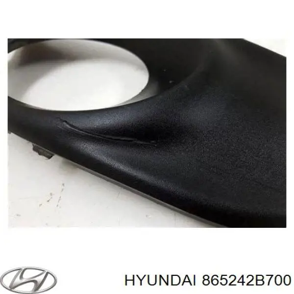  Embellecedor, faro antiniebla derecho para Hyundai Santa Fe 2 