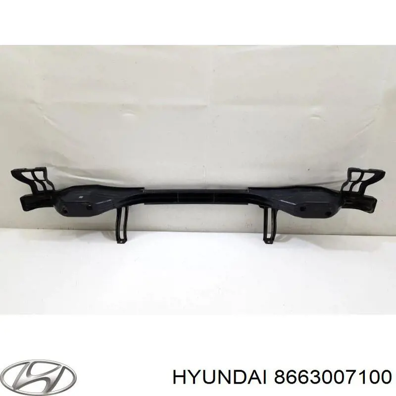 8663007100 Hyundai/Kia refuerzo paragolpes trasero