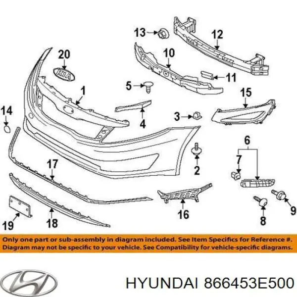  Listón protector, parachoques trasero superior (estribo) para KIA Sorento JC