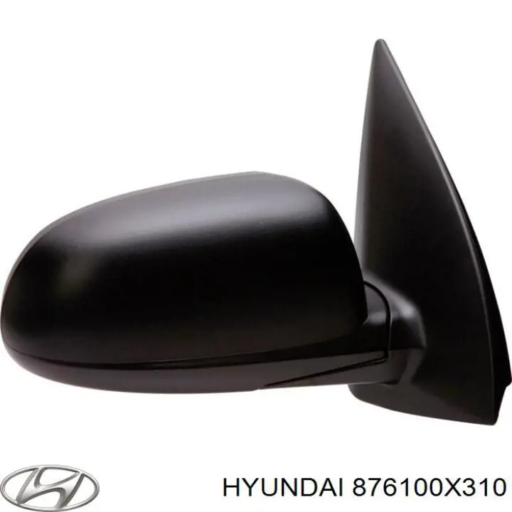  Espejo retrovisor izquierdo para Hyundai I10 PA