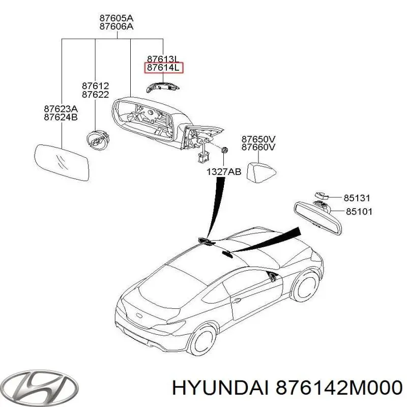 876142M000 Hyundai/Kia 