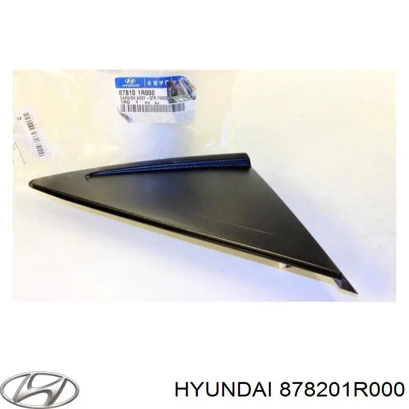 878201R000 Hyundai/Kia ventanilla costado superior derecha (lado maletero)