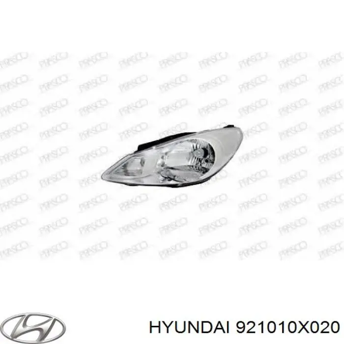 921010X020 Hyundai/Kia faro izquierdo