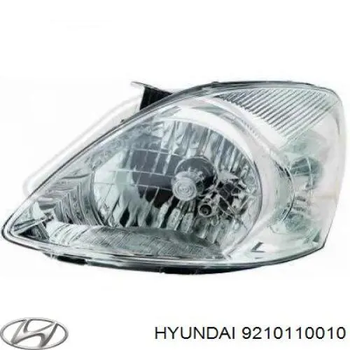 9210110010 Hyundai/Kia faro izquierdo