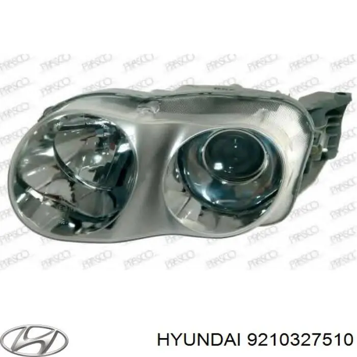  Faro izquierdo para Hyundai Coupe 1 