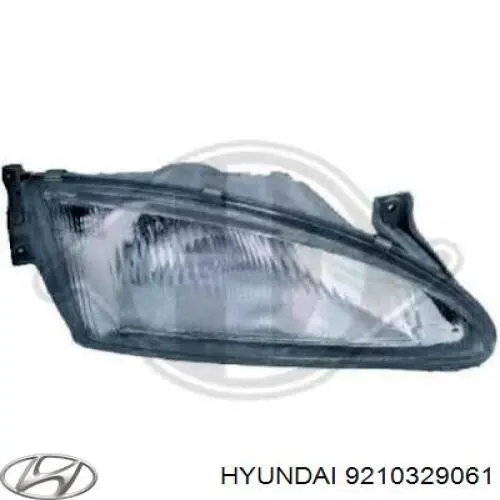  Faro izquierdo para Hyundai Lantra 2 