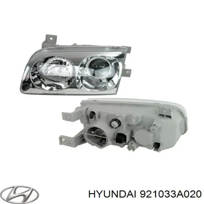  Faro izquierdo para Hyundai Trajet FO