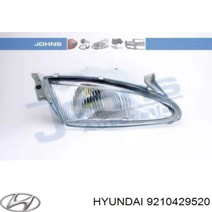  Lámpara, faro, izquierda/derecha para Hyundai Lantra 2 