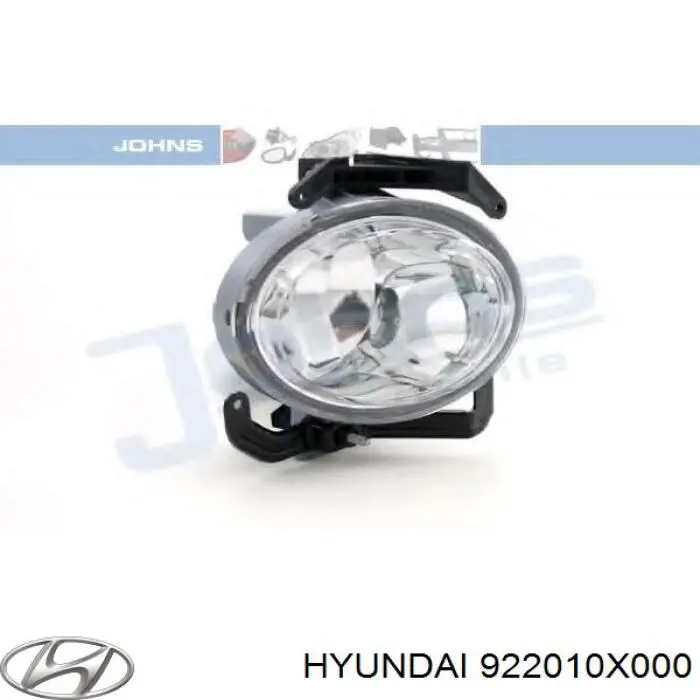 922010X000 Hyundai/Kia faro antiniebla izquierdo