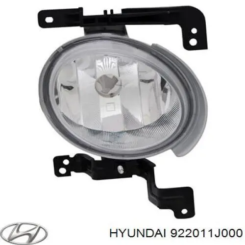 922011J000 Hyundai/Kia faro antiniebla izquierdo