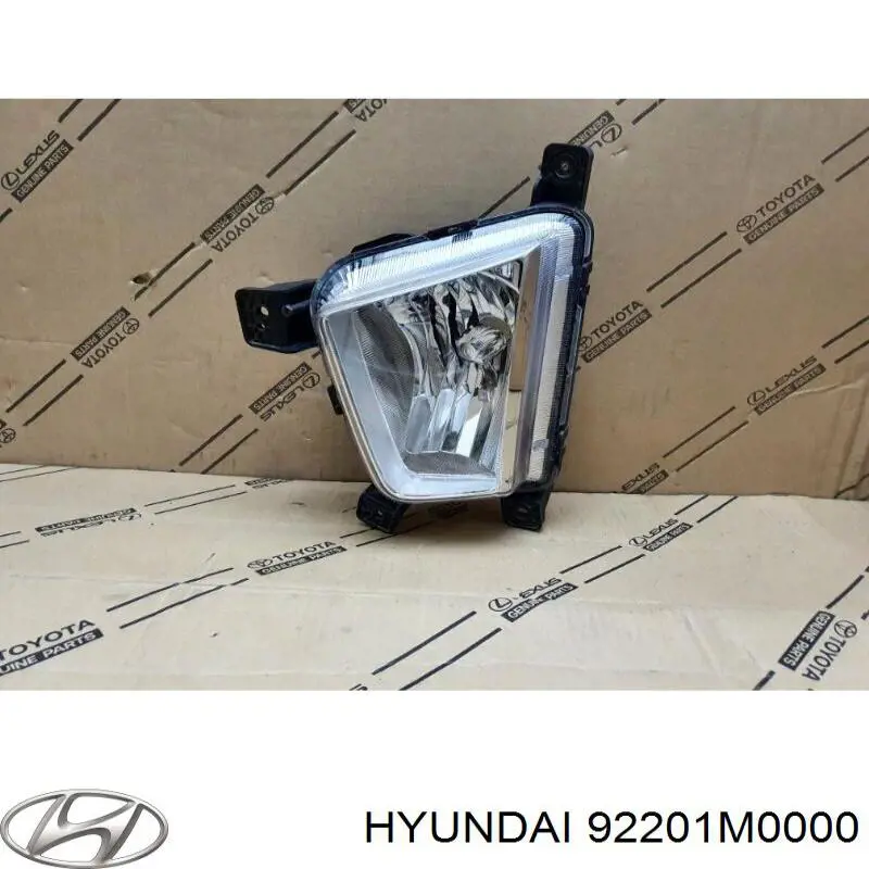  Faro antiniebla izquierdo para Hyundai Creta 