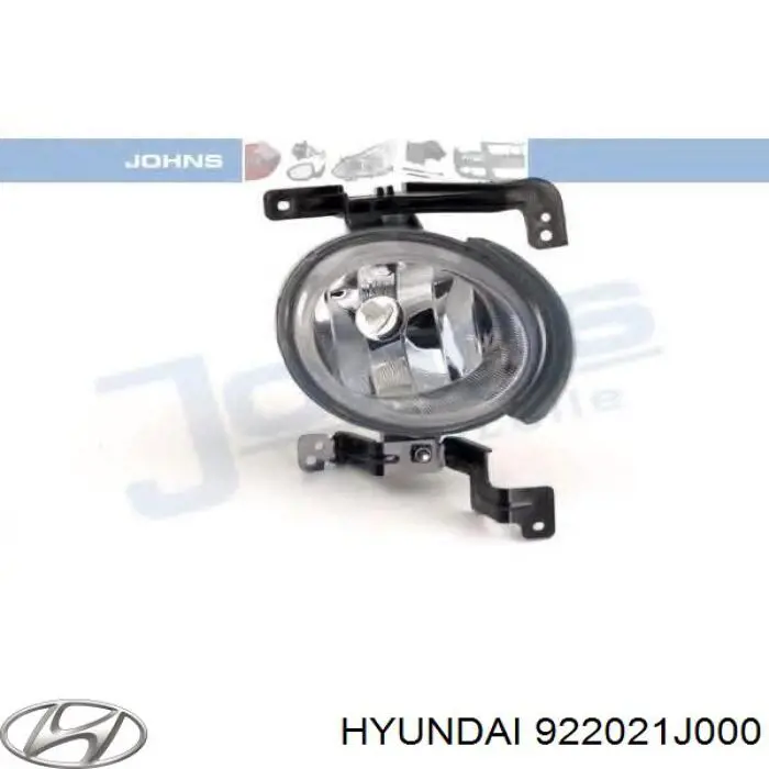 922021J000 Hyundai/Kia faro antiniebla derecho