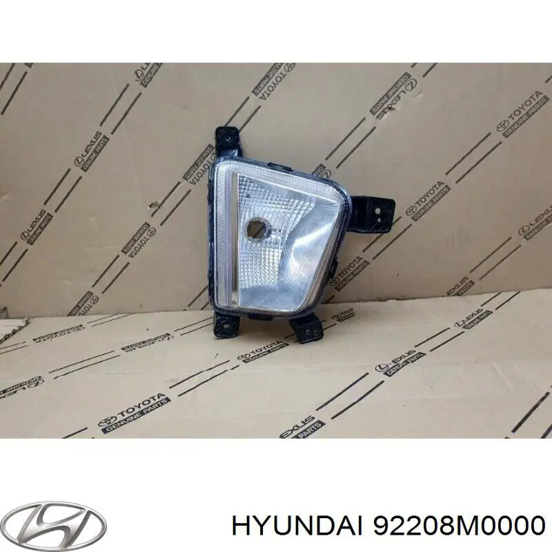  Faro antiniebla derecho para Hyundai Creta 