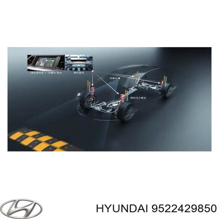 9522429850 Hyundai/Kia relé, ventilador de habitáculo