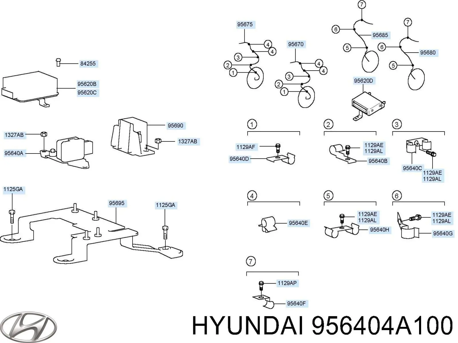 956404A100 Hyundai/Kia 