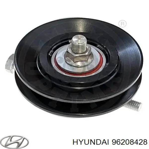 96208428 Hyundai/Kia rodillo, correa trapecial poli v