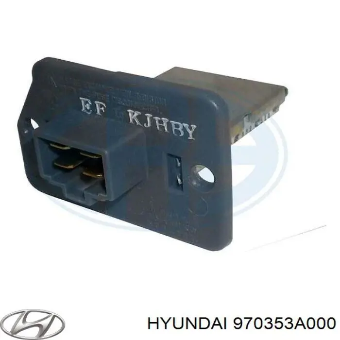 970353A000 Hyundai/Kia resitencia, ventilador habitáculo