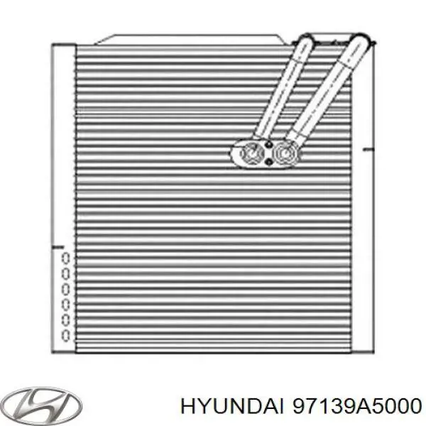  Evaporador, aire acondicionado para KIA Ceed JD