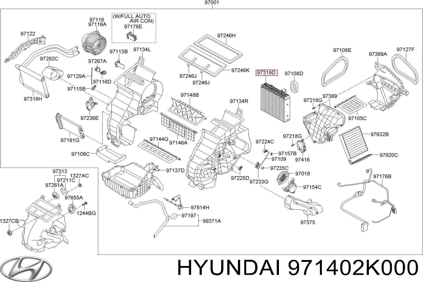  Evaporador, aire acondicionado para KIA Soul 1 