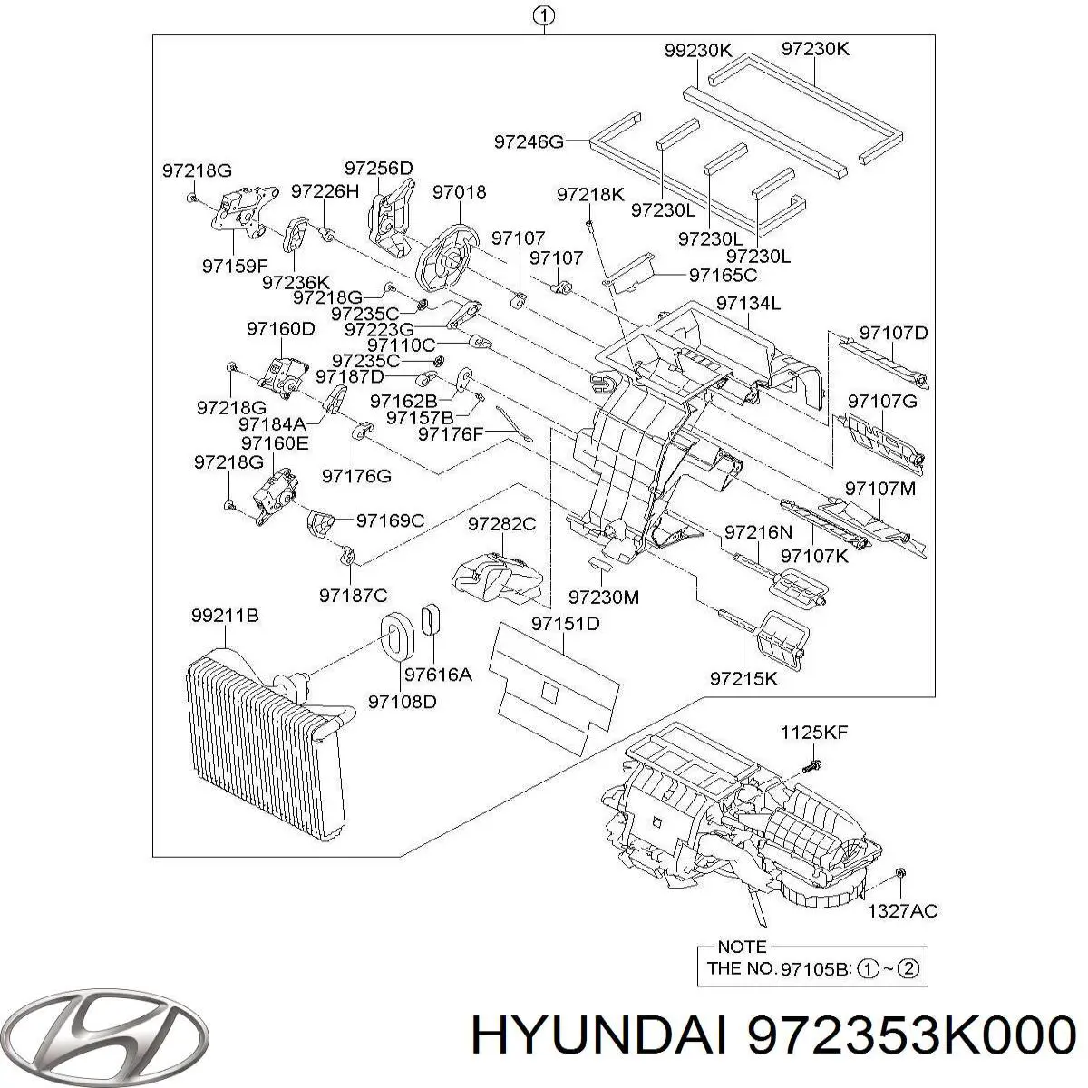  Resitencia, ventilador habitáculo para Hyundai Grandeur TG