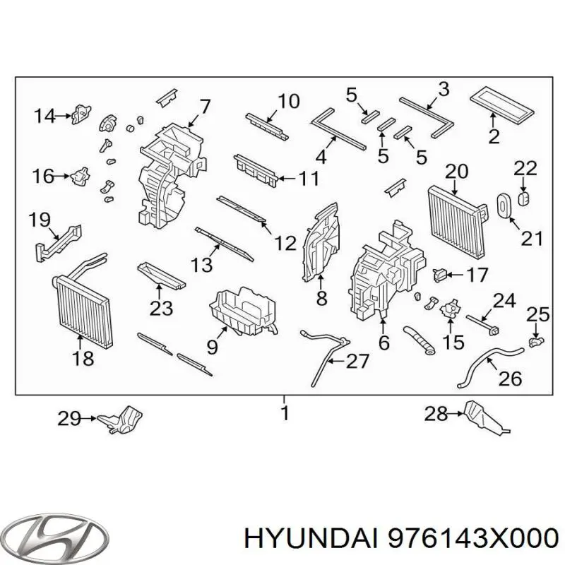  Sensor de temperatura del interior para KIA Optima JF