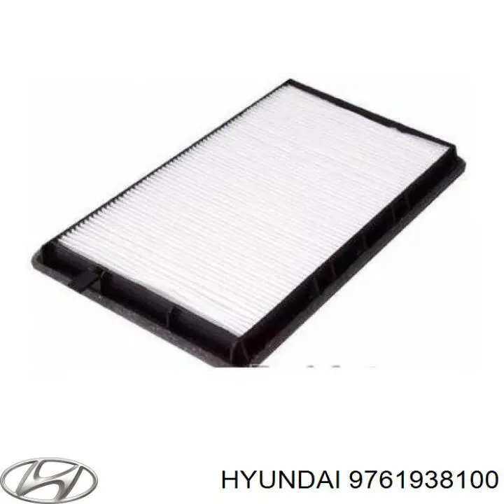 9761938100 Hyundai/Kia filtro de habitáculo