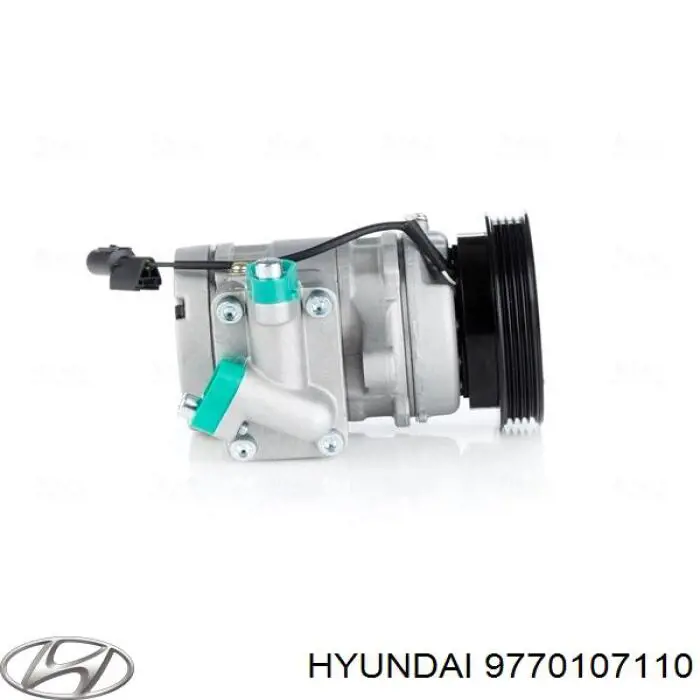 9770107110 Hyundai/Kia compresor de aire acondicionado