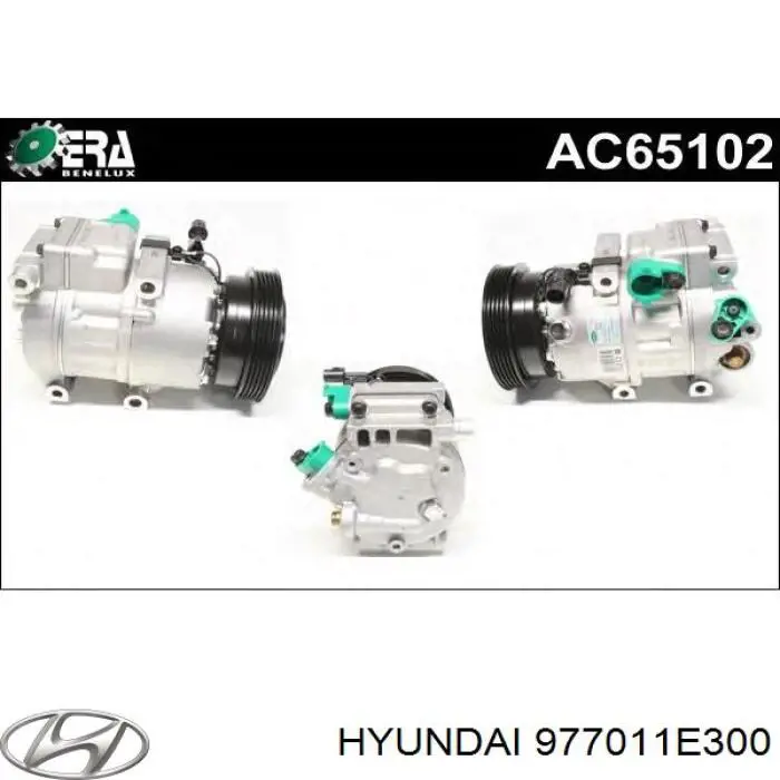 97701-1E300 Hyundai/Kia compresor de aire acondicionado