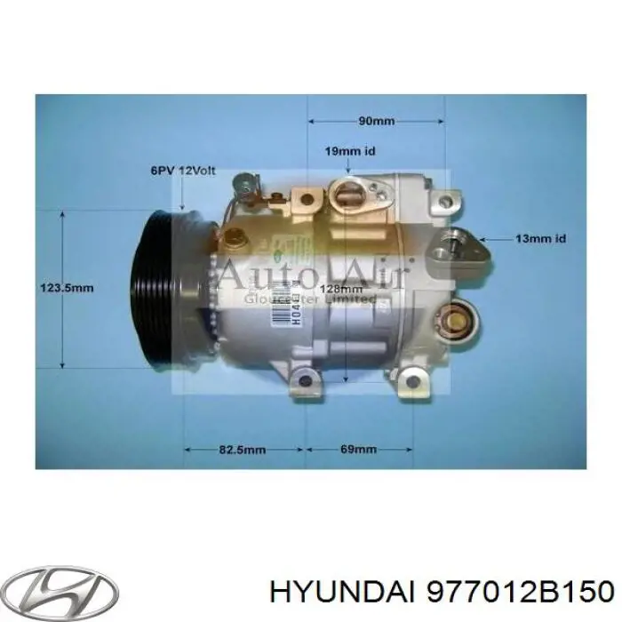 977012B150 Hyundai/Kia compresor de aire acondicionado