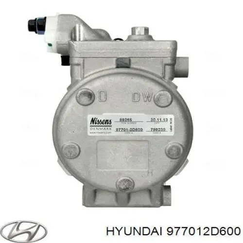 977012D600 Hyundai/Kia compresor de aire acondicionado