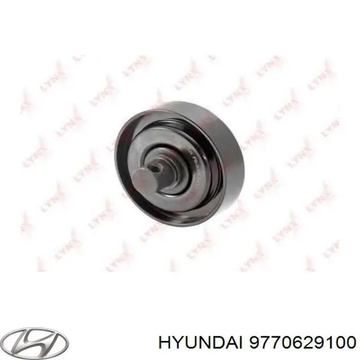 9770629100 Hyundai/Kia rodillo, correa trapecial poli v