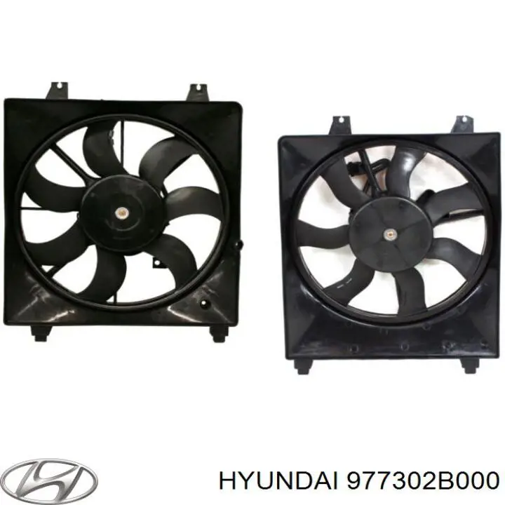 977302B000 Hyundai/Kia ventilador (rodete +motor refrigeración del motor con electromotor completo)