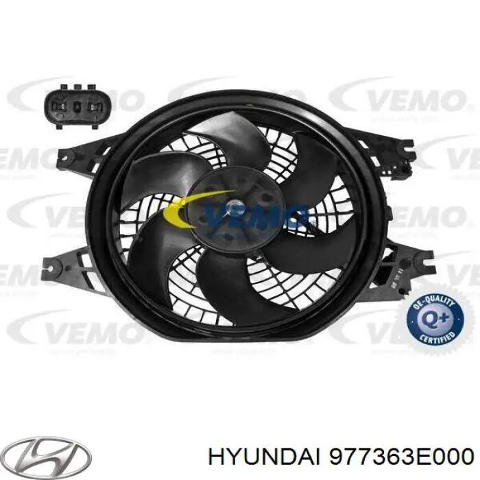  Rodete ventilador, aire acondicionado para KIA Sorento 1 