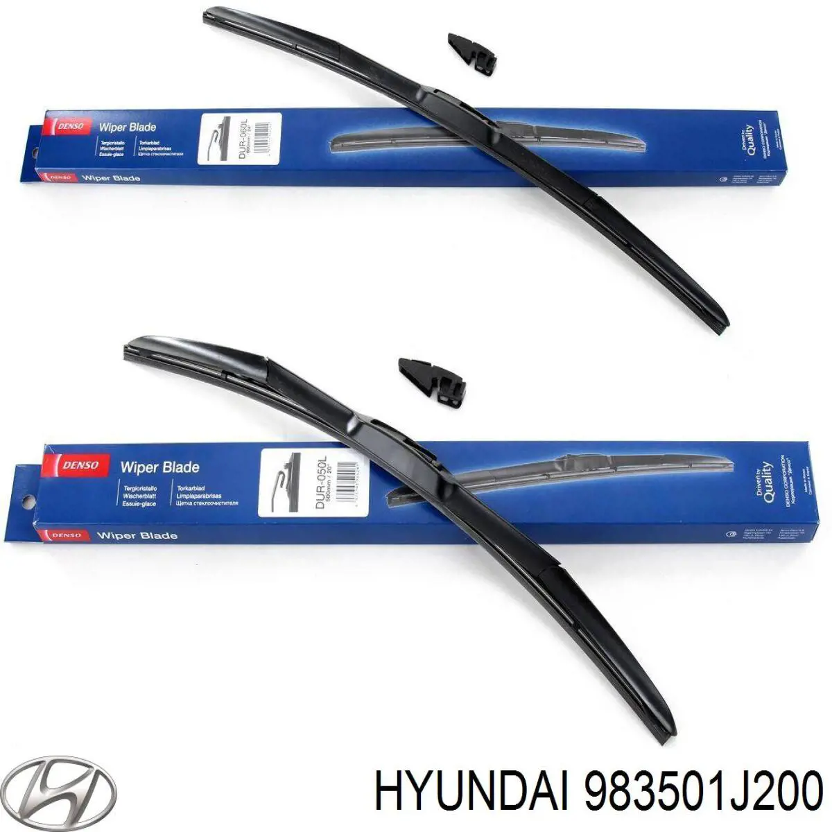 983501J200 Hyundai/Kia limpiaparabrisas de luna delantera conductor