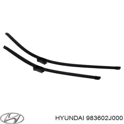 983602J000 Hyundai/Kia limpiaparabrisas de luna delantera copiloto