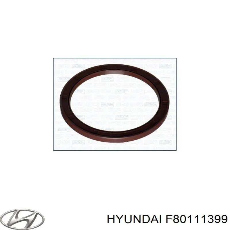 F80111399 Hyundai/Kia anillo retén, cigüeñal