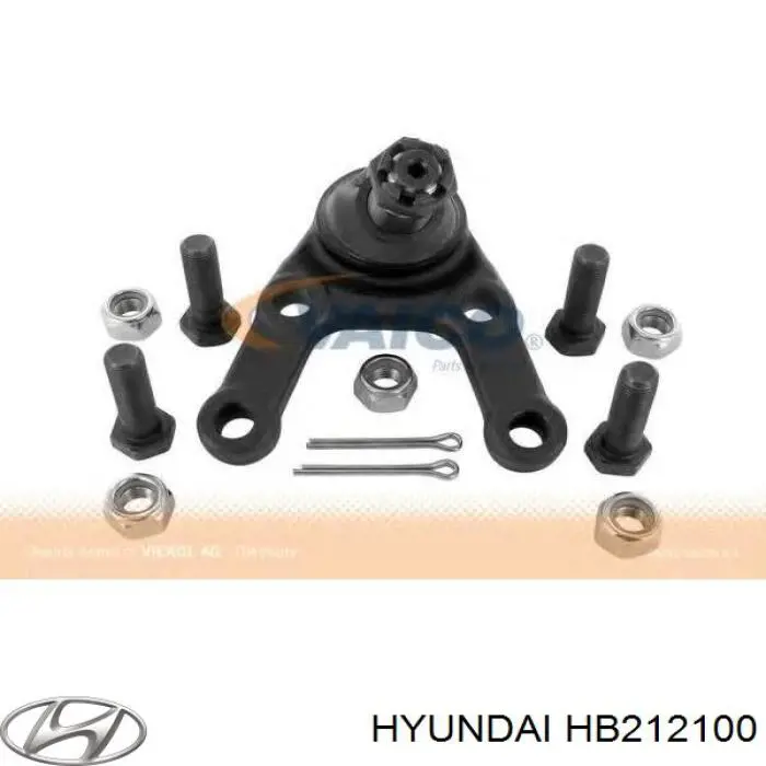 HB212100 Hyundai/Kia rótula de suspensión inferior