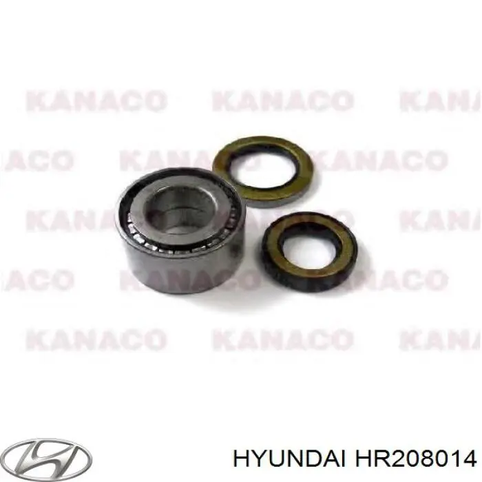 HR208014 Hyundai/Kia cojinete de rueda trasero